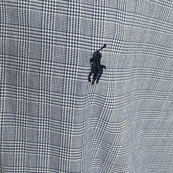 Ralph Lauren Yarmouth Blue Plaid Button Down Shirt - Picture 5 of 9